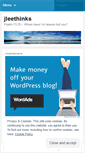 Mobile Screenshot of jleethinks.wordpress.com