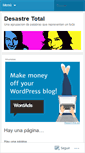 Mobile Screenshot of desastretotal.wordpress.com