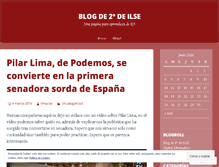 Tablet Screenshot of ilsetwo.wordpress.com