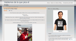 Desktop Screenshot of delaquepicaelpollo.wordpress.com