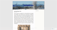 Desktop Screenshot of gardengusto.wordpress.com