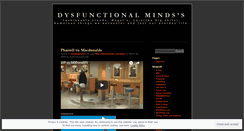 Desktop Screenshot of dysfunctionalminds.wordpress.com