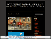 Tablet Screenshot of dysfunctionalminds.wordpress.com