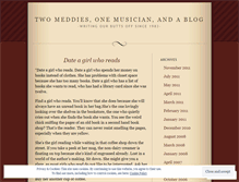 Tablet Screenshot of lestrois.wordpress.com