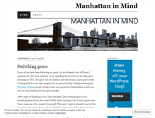 Tablet Screenshot of manhattaninmind.wordpress.com