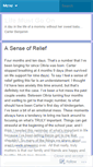 Mobile Screenshot of carterbenjamin.wordpress.com