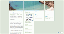 Desktop Screenshot of classicalmusik.wordpress.com