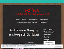 Tablet Screenshot of miyela.wordpress.com