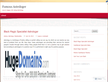 Tablet Screenshot of famousvashikaranastrology.wordpress.com
