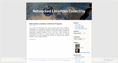 Desktop Screenshot of networkedlocalitiescollective.wordpress.com