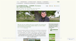 Desktop Screenshot of carlosdeprada.wordpress.com