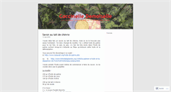 Desktop Screenshot of coccinelledemoiselle.wordpress.com