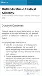 Mobile Screenshot of outlandsmusic.wordpress.com