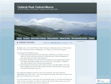 Tablet Screenshot of outlandsmusic.wordpress.com