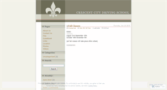 Desktop Screenshot of crescentcitydrivingschool.wordpress.com
