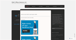 Desktop Screenshot of cardiffofficefurniture.wordpress.com