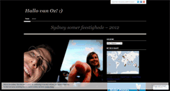 Desktop Screenshot of hallovanoz.wordpress.com