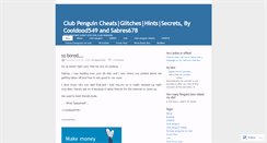 Desktop Screenshot of cooldood549.wordpress.com