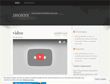 Tablet Screenshot of jhonnyd15.wordpress.com