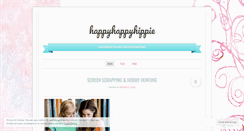 Desktop Screenshot of happyhappyhippie.wordpress.com