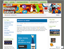Tablet Screenshot of clubpenguincheats55541.wordpress.com