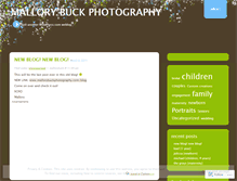 Tablet Screenshot of mallorybuckphotography.wordpress.com