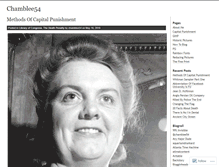 Tablet Screenshot of chamblee54.wordpress.com