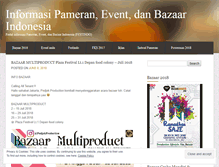 Tablet Screenshot of festivalindonesia.wordpress.com