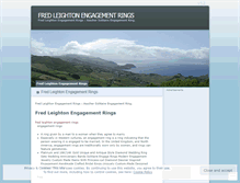 Tablet Screenshot of fredleightonengagementringslpp.wordpress.com