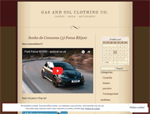 Tablet Screenshot of gasandoilblog.wordpress.com