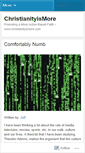 Mobile Screenshot of christianityismore.wordpress.com