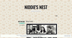 Desktop Screenshot of niddiesnest.wordpress.com