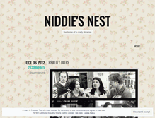 Tablet Screenshot of niddiesnest.wordpress.com