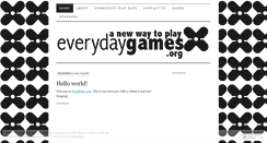 Desktop Screenshot of newway2play.wordpress.com