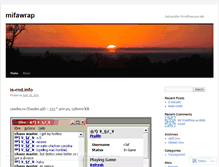 Tablet Screenshot of mifawrap.wordpress.com