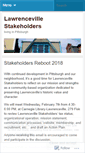 Mobile Screenshot of lawrencevillestakeholders.wordpress.com