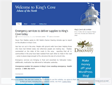 Tablet Screenshot of kingscovehistoricalsociety.wordpress.com