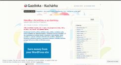 Desktop Screenshot of kucharka.wordpress.com
