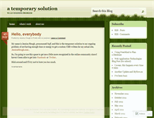 Tablet Screenshot of jessicahough.wordpress.com