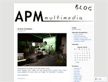 Tablet Screenshot of apm411.wordpress.com