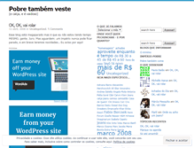 Tablet Screenshot of pobretambemveste.wordpress.com