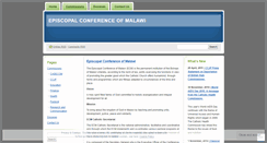 Desktop Screenshot of episcopalconferencemalawi.wordpress.com