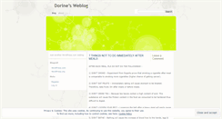 Desktop Screenshot of doraxcel.wordpress.com