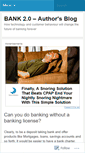 Mobile Screenshot of bank2book.wordpress.com
