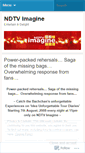 Mobile Screenshot of ndtvimagine.wordpress.com