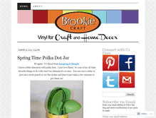 Tablet Screenshot of brookiecraft.wordpress.com