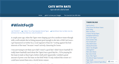 Desktop Screenshot of catswithbats.wordpress.com
