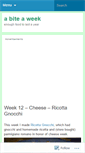 Mobile Screenshot of abiteaweek.wordpress.com