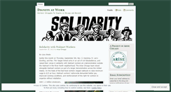Desktop Screenshot of dignityatwork.wordpress.com