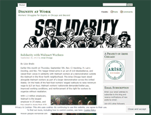 Tablet Screenshot of dignityatwork.wordpress.com